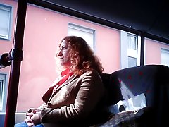 Foto cu porno masturbare în public în autobuz și de tren