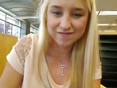 Poze porno xx amatori-expoziție drăguț blond teen biblioteca vibrator